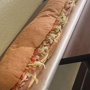 Offering Custom 6 Foot Subs made to order.