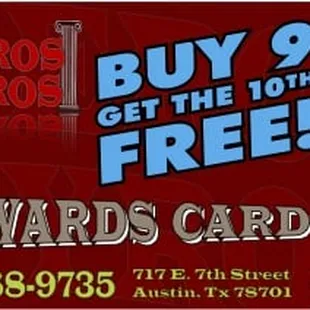 Get rewarded for eating gyros!