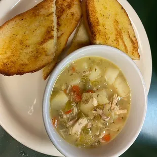 Chicken potato soup