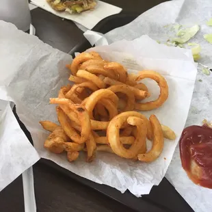 Curly fries!