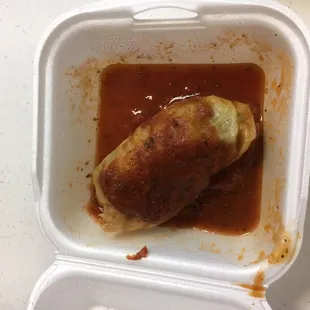 Cabbage roll...$4.29