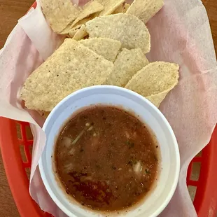 Complimentary Chips &amp; Salsa.