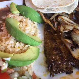 Carne Asada was excellent