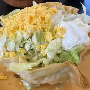 Fajita chicken taco salad 10.15.23
