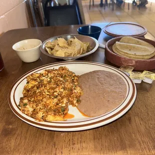 My Favorite Chorizo con Huevo with Chopped Jalepenos