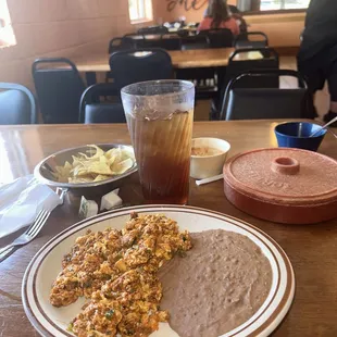 Chorizo Con Huevo with chopped jalepenos