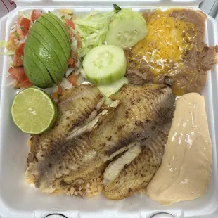 #14 Grilled Tilapia Filet