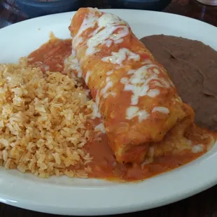 Shrimp Chimichanga