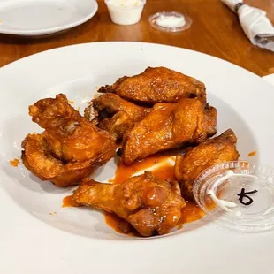 Citrus honey hot wings