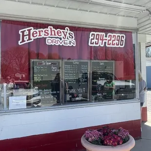 Great Breaded Tenderloin Sandwich and strawberry shake