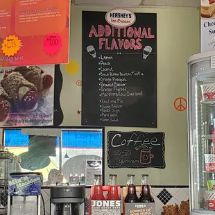 New Additional Flavors and Coffee Too... Effective 6/18/2023