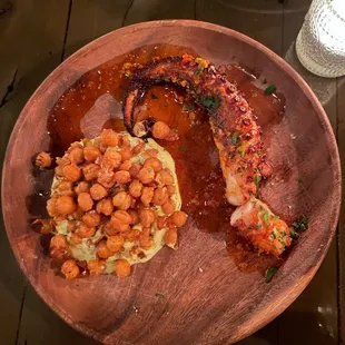 Wood-Fired Octopus