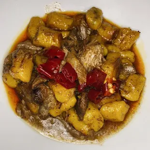 Pork butternut gnocchi