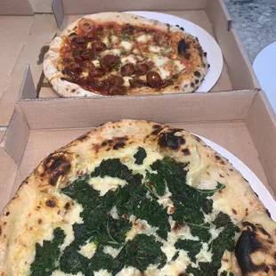 Kale and Pistachio Pizza