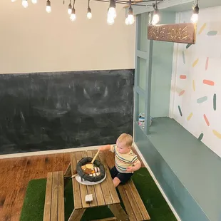 Kids have their own special space