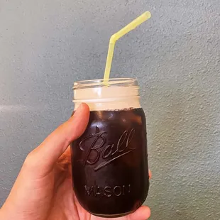 Cold brew with sweet cold foam. YUM!