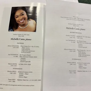 Michelle Cann ~ Piano {10/29/2023}