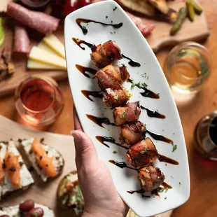 Bacon-Wrapped Dates