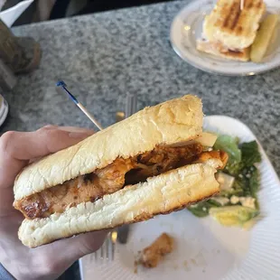 Mongolian Chicken Sandwich