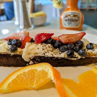 Fancy Toast Goat Cheese