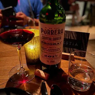 The sommelier helped us pick a fantastic bottle of wine!