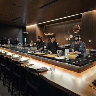 Sushi counter