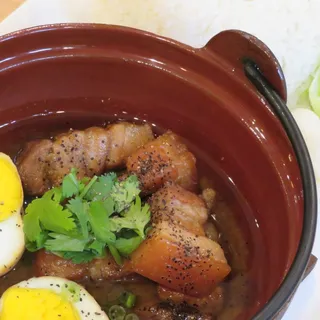 Braised Pork Belly & Egg