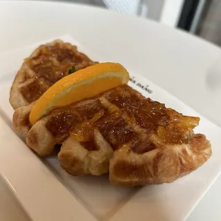 Marmalade Orange Croffle