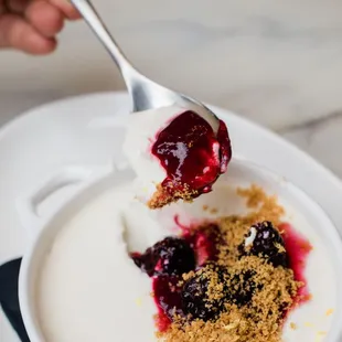 Goat Cheese Panna Cotta