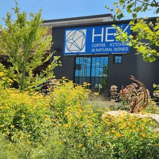 Outside of Hex Coffee. It&apos;s so beautiful :)