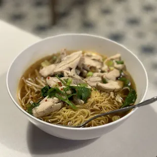 Thai Chicken Noodle Soup