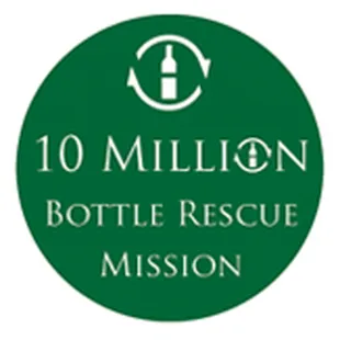 Proud to be a part of the 10 Million Bottle Rescue Mission along with our friends from Refresh Glass!