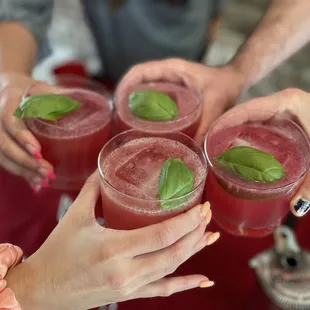 Hendricks Blueberry Smash crafted at one of our events by guests :)