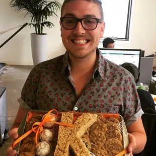 K for Kyle! Birthday deliveries are so much fun!