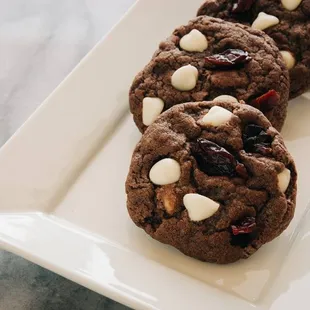 Triple Chocolate Cherry Delights