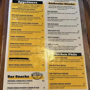Menu Sept 2024