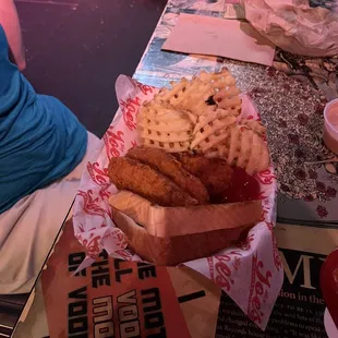 The cafeteria chicken tenders