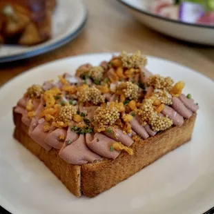 Chicken Liver Mousse Toast