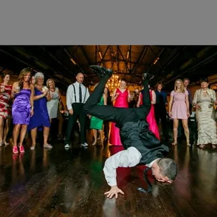 Breakdancing is allowed...we have insurance :)