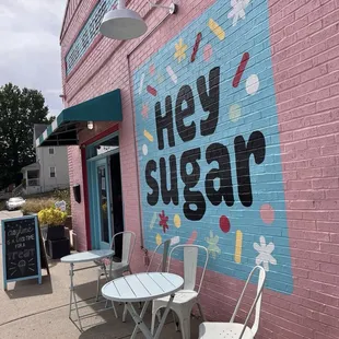 Facade of the building