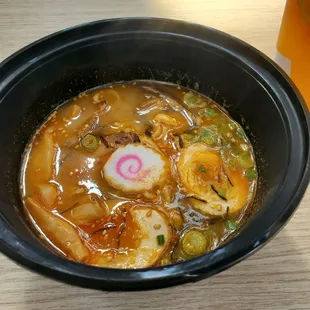 Kawawa ramen with a kimchi broth base