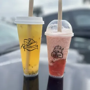 passion fruit blast &amp; strawberry bloom