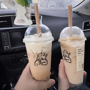 Boba Milk Tea Shake