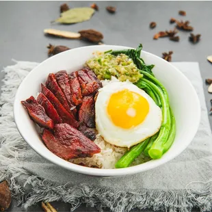 BBQ Char Siu Over Rice