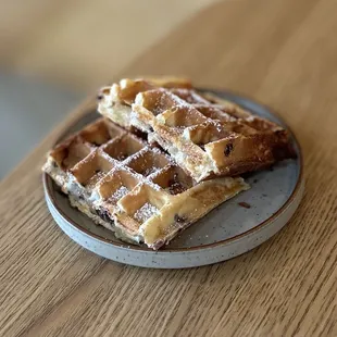 Red Bean Mochi Waffle | $7.5