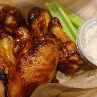 new BBQ wings