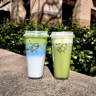 Cloud Coconut Blue (Rate: 4/4) &amp; Cloud Matcha Latte (Rate: 4/4)