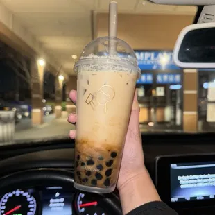 Hot Brown Sugar Milk Tea