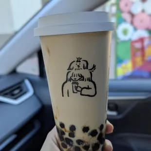 Supreme Brown Sugar Boba Milk Tea