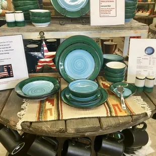 A selection of HF Coors' ceramic dishes and bowls.